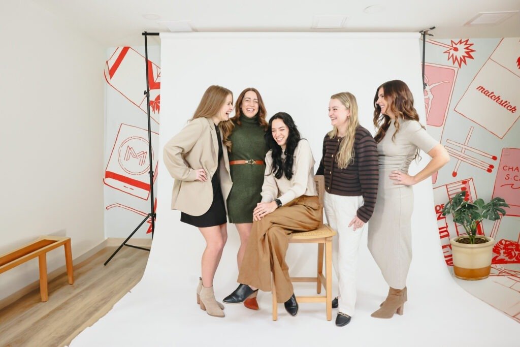 Your logo isn’t enough. Here’s why. 2 The all women marketing team of Matchstick Social, digital marketing agency in Charleston SC