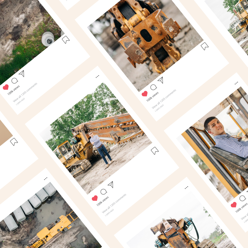 East Coast Dewatering Social Media grid