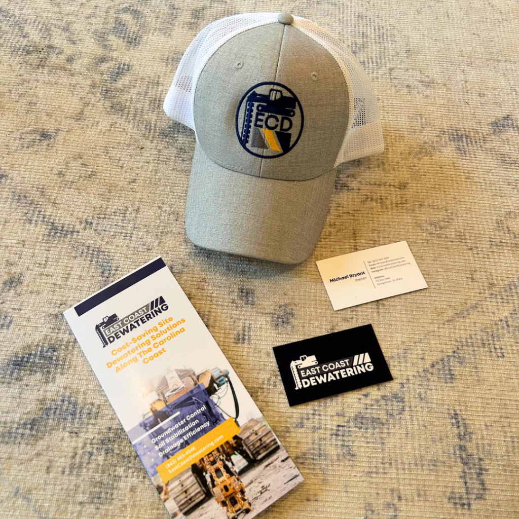 Custom charleston branding package for construction industry