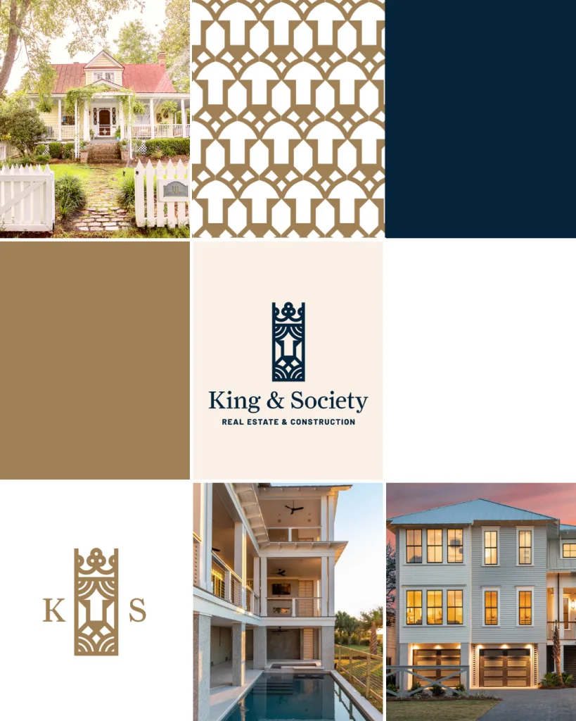 King and Society branding