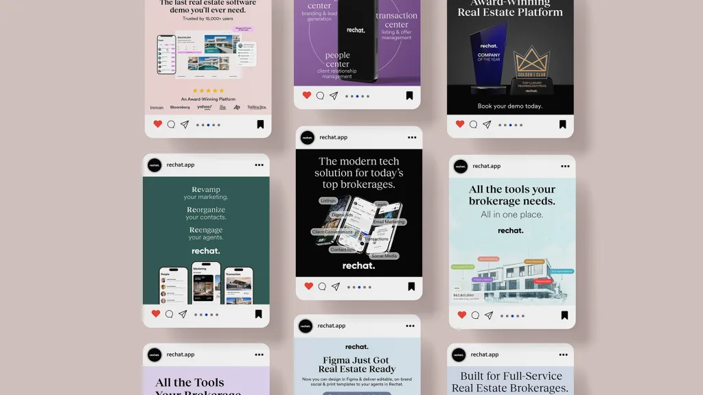 Social Media posts from user @Rechat.app on instagram